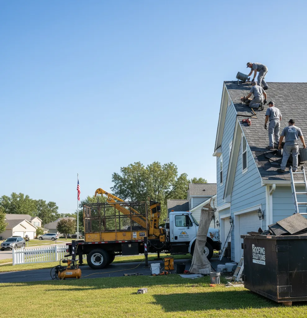 Roof Repair in Cumberland Center